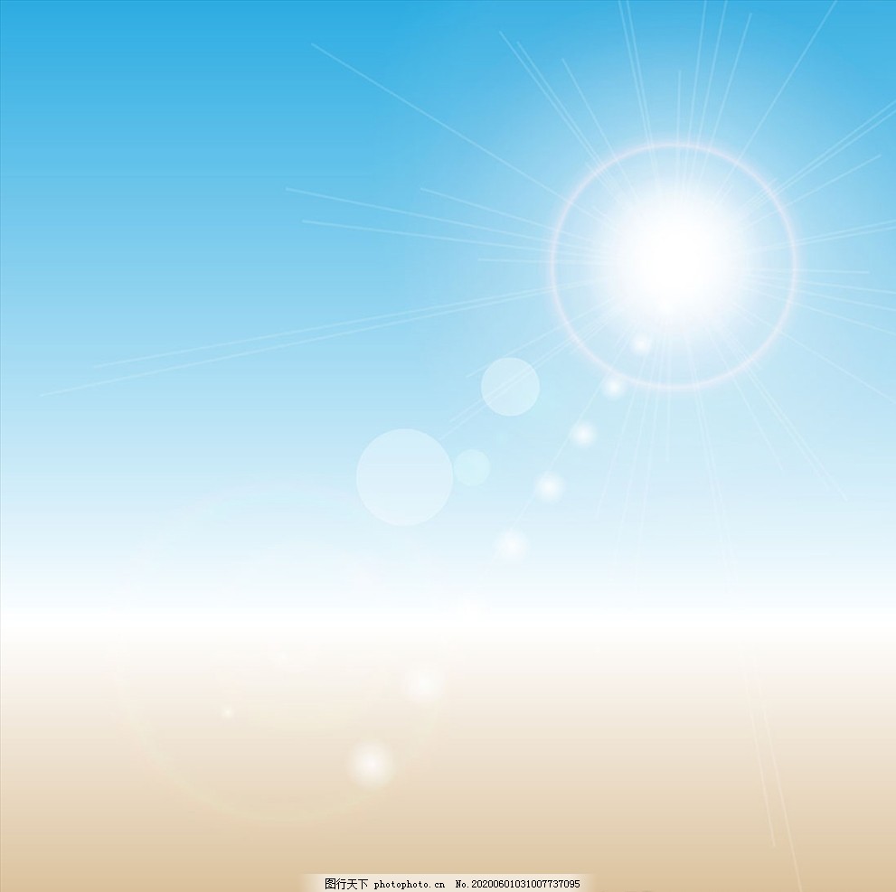 夏天太阳背景图片 其他 广告设计 图行天下素材网