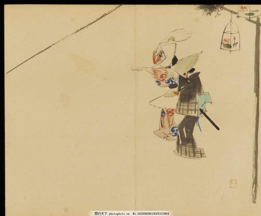 歌川广重版画图片_休闲娱乐_生活方式图行天下素材网