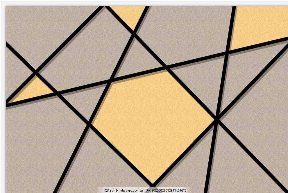 北欧几何背景墙图片 背景素材 Psd分层 图行天下素材网